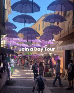 image with text "join a day tour"